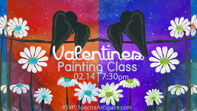 Painting Class pARTy – Denver Valentines Date