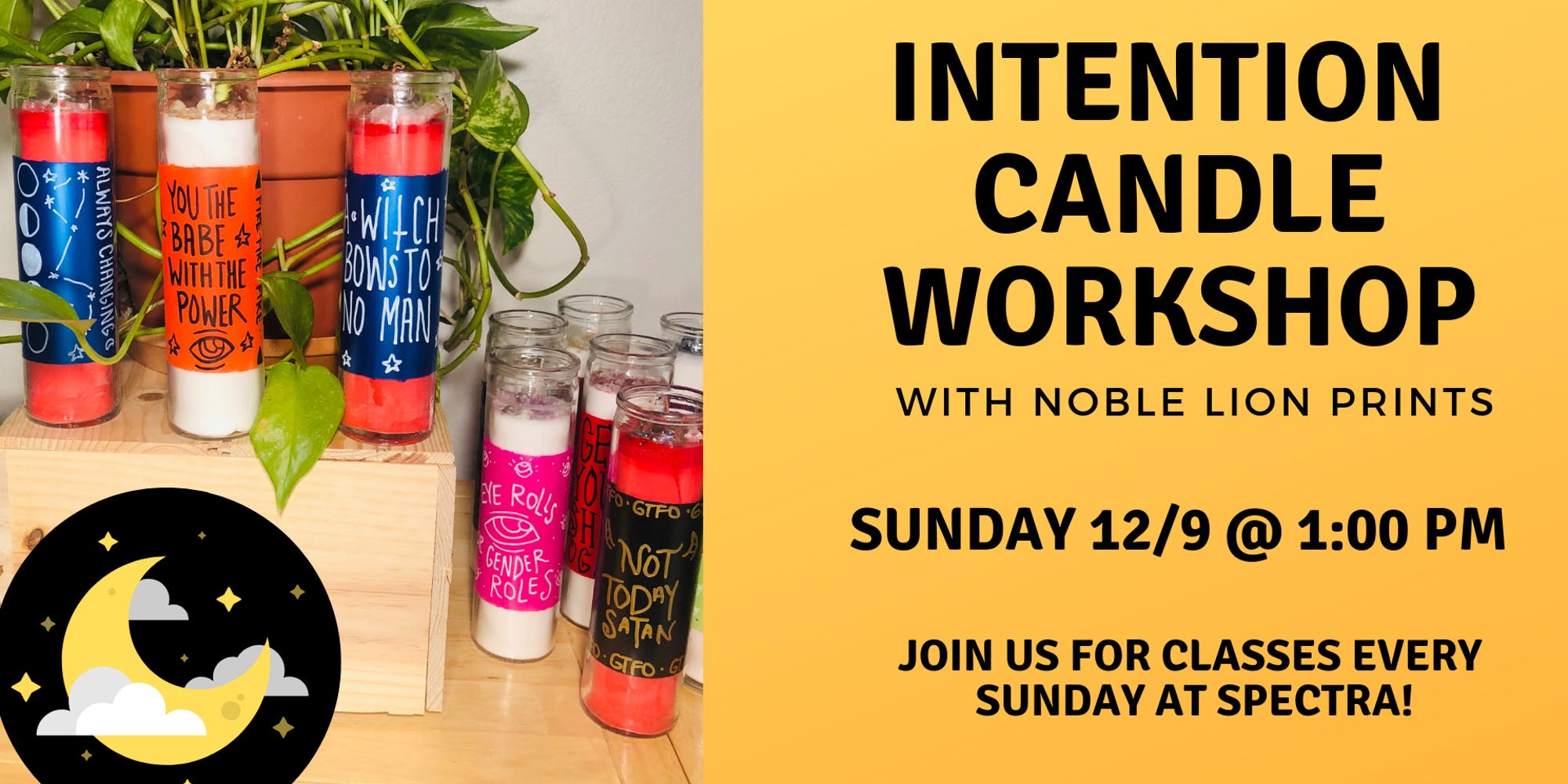 Intention Candle Workshop