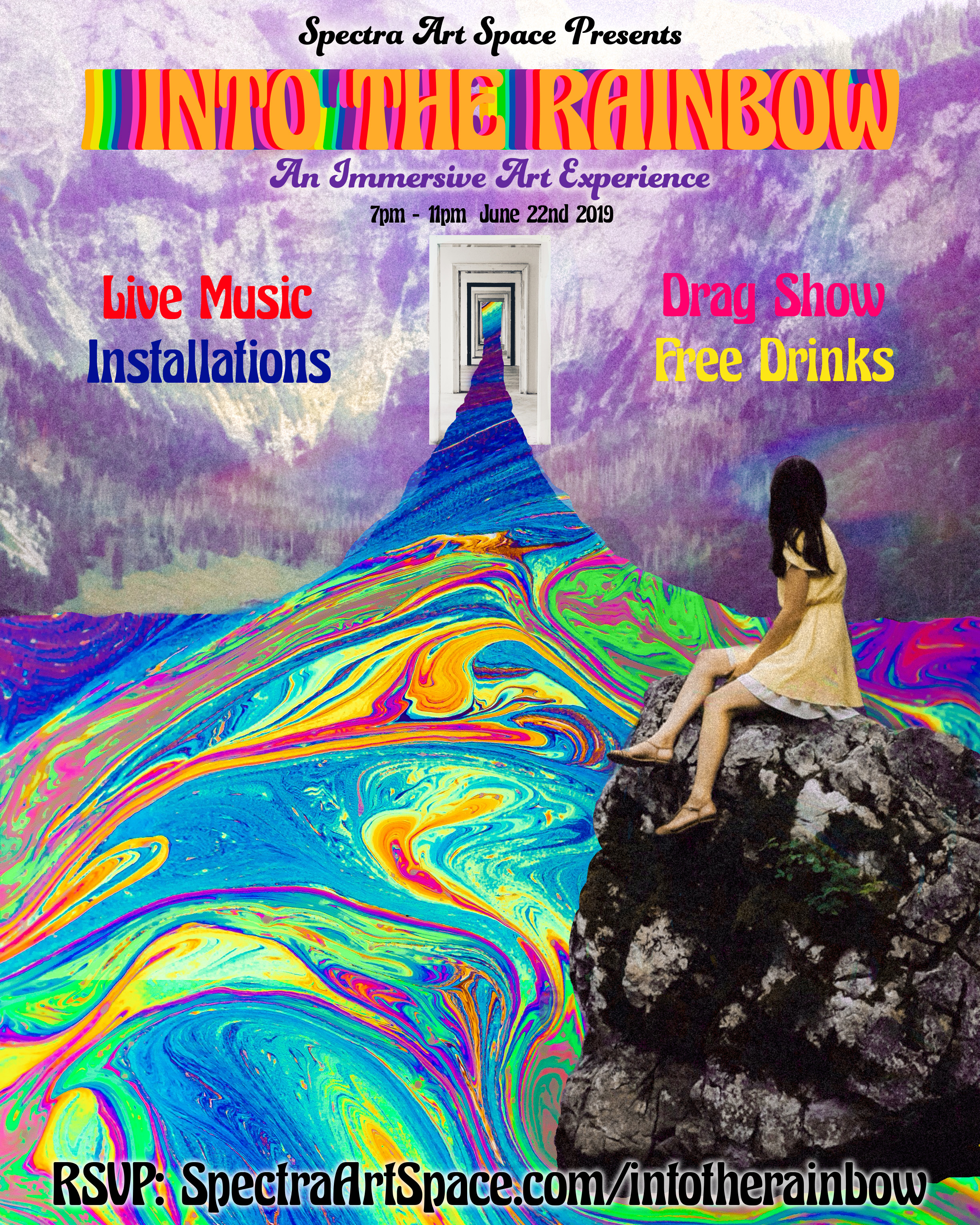 In To The Rainbow | Immersive Art Experience | Opening Reception