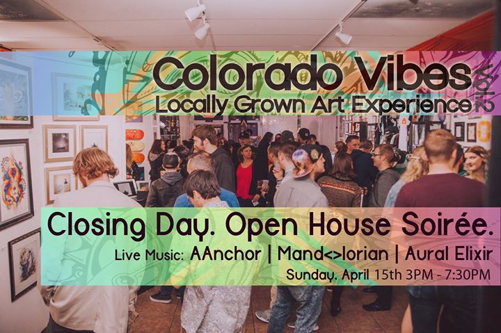 Colorado Vibes Music, Fashion,  Art Showcase : Closing Day Soiree